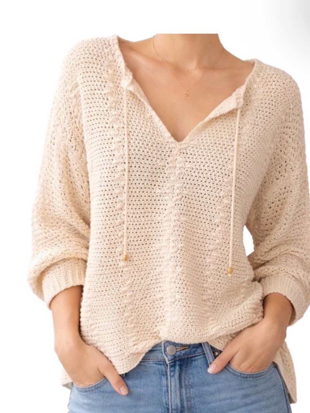 Lucky Brand Crochet Top